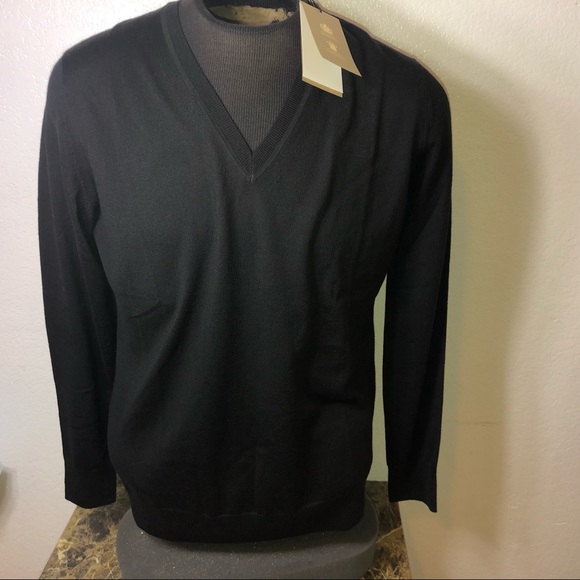 Burberry London Merino Wool Long Sleeve v neck - Picture 5 of 7